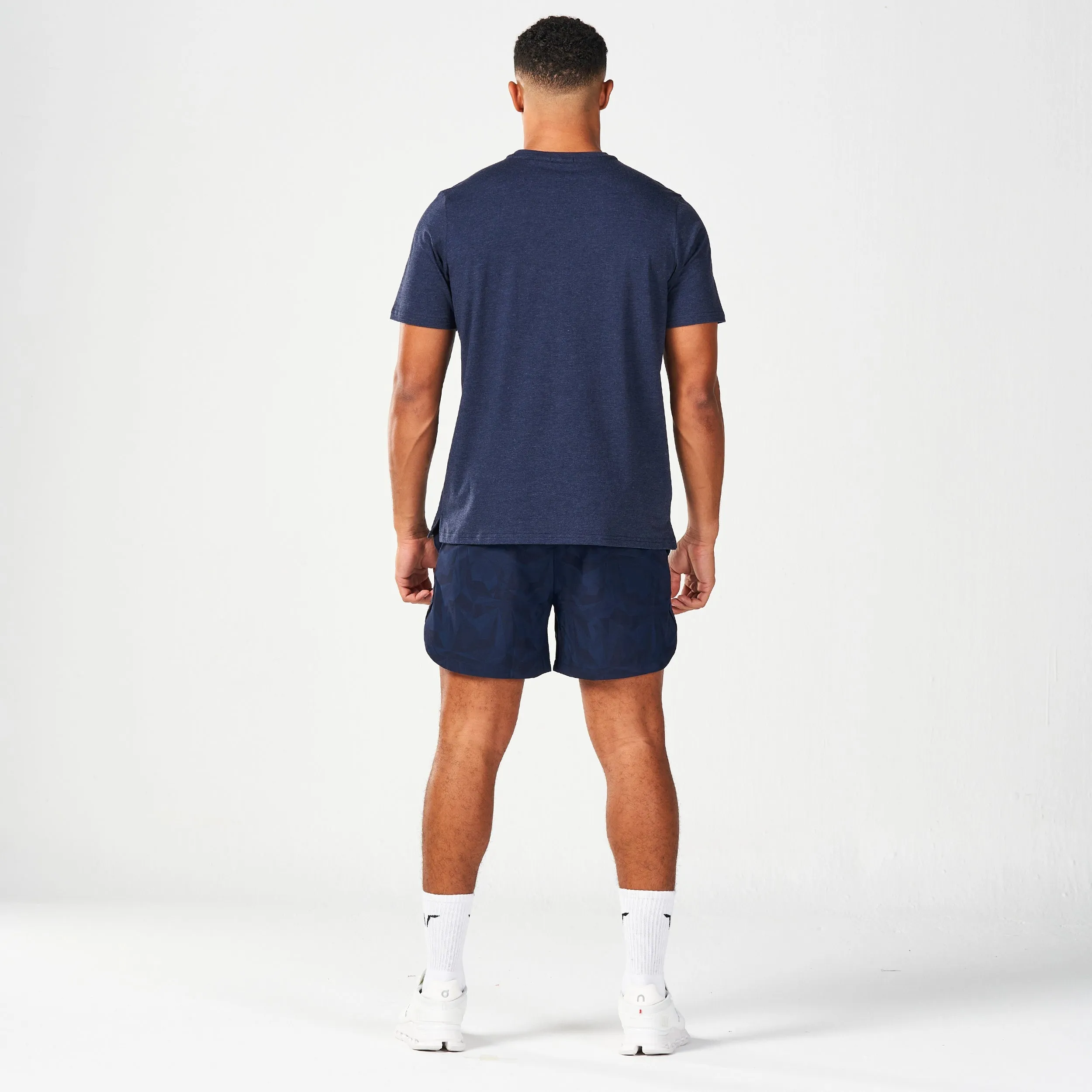 Core Belief Tee V2 - Navy Marl