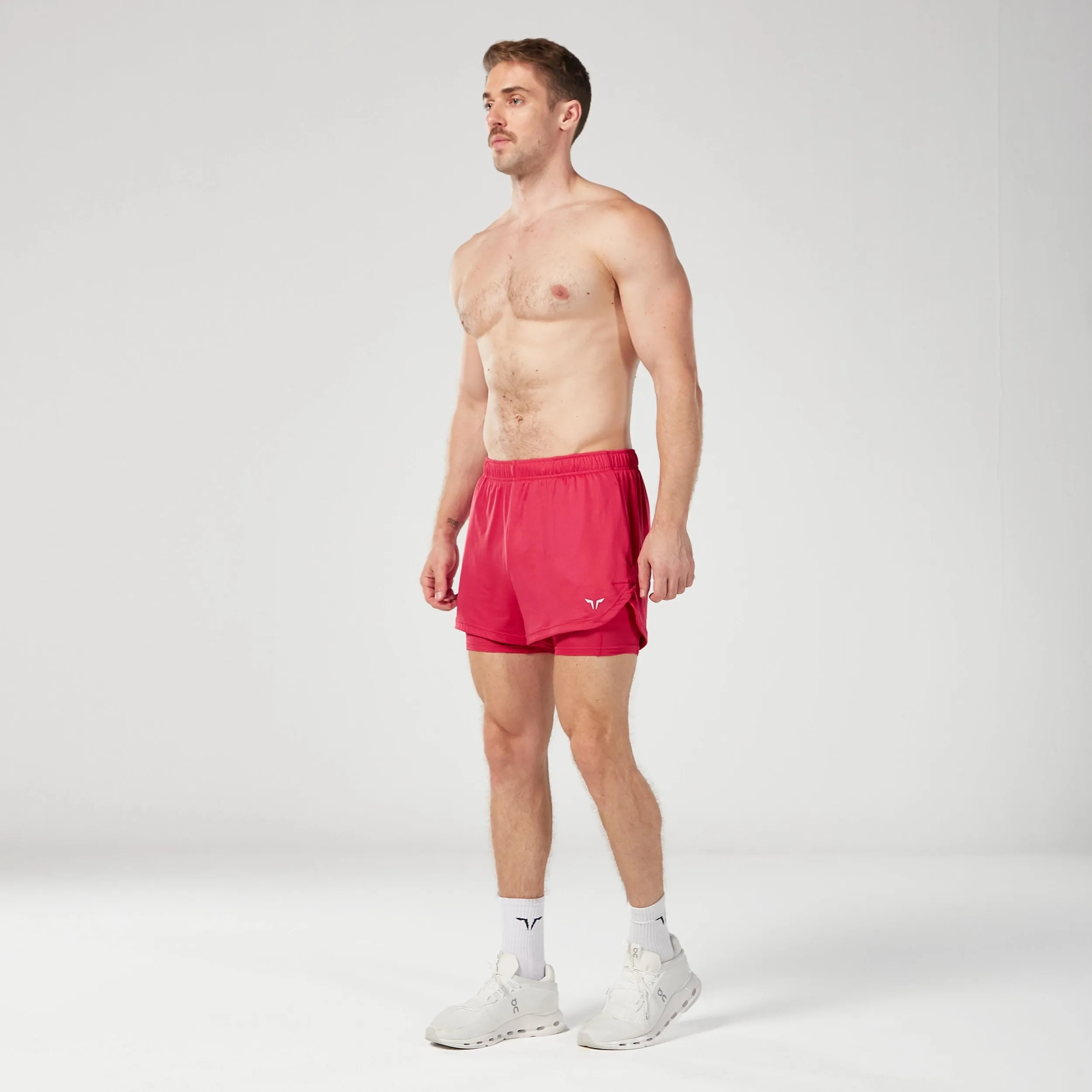 Core Mesh 2-in-1 5" Shorts 2.0 - Teaberry