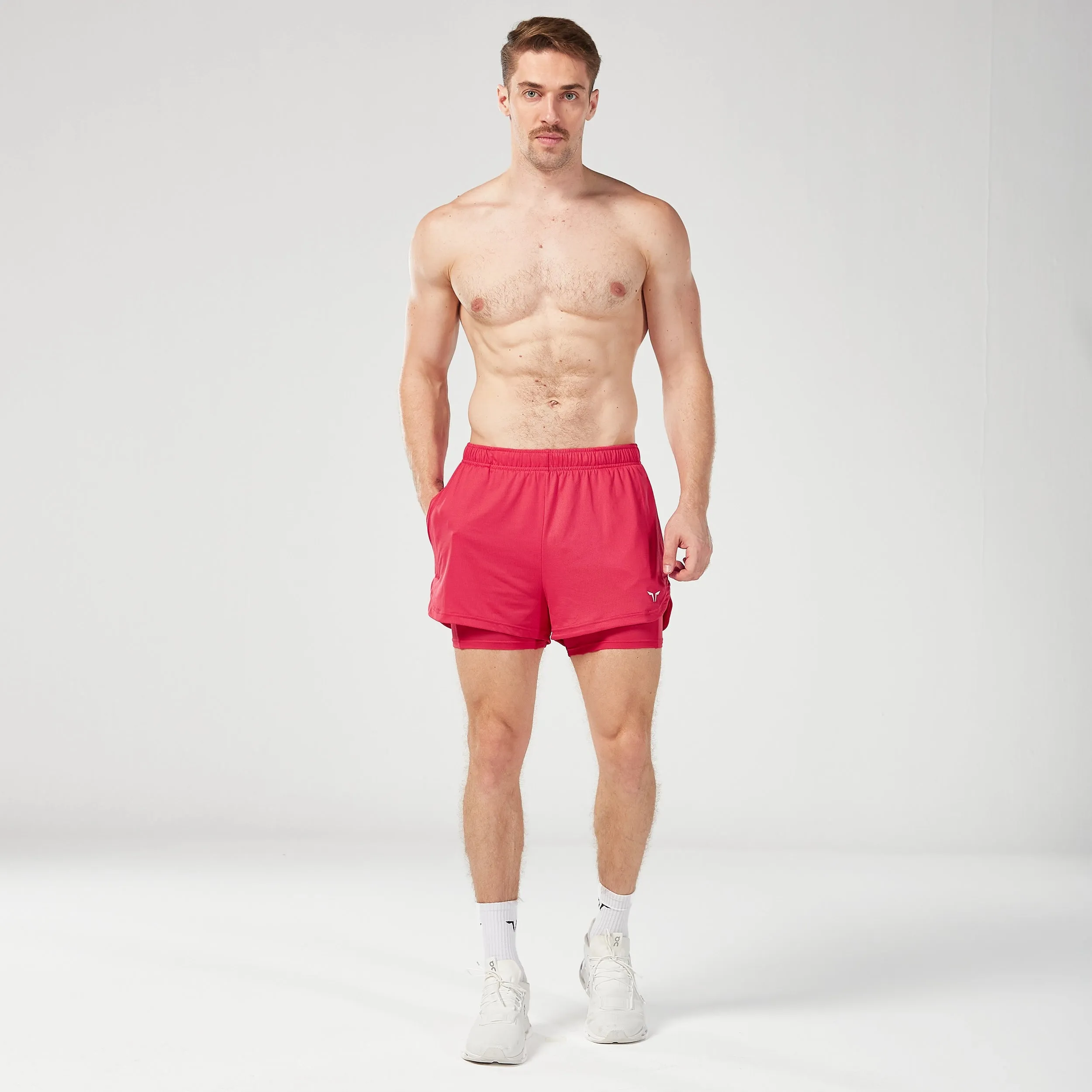 Core Mesh 2-in-1 5" Shorts 2.0 - Teaberry