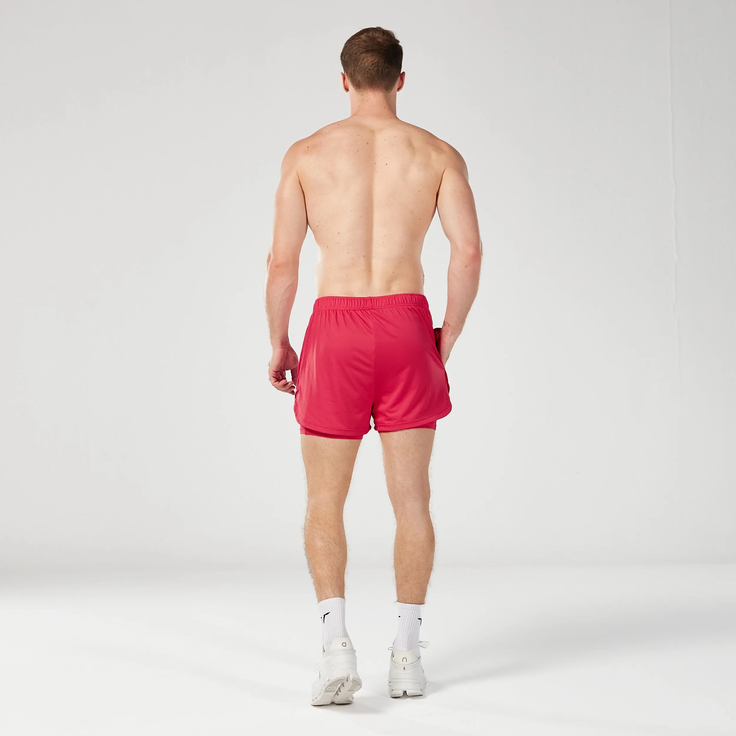 Core Mesh 2-in-1 5" Shorts 2.0 - Teaberry