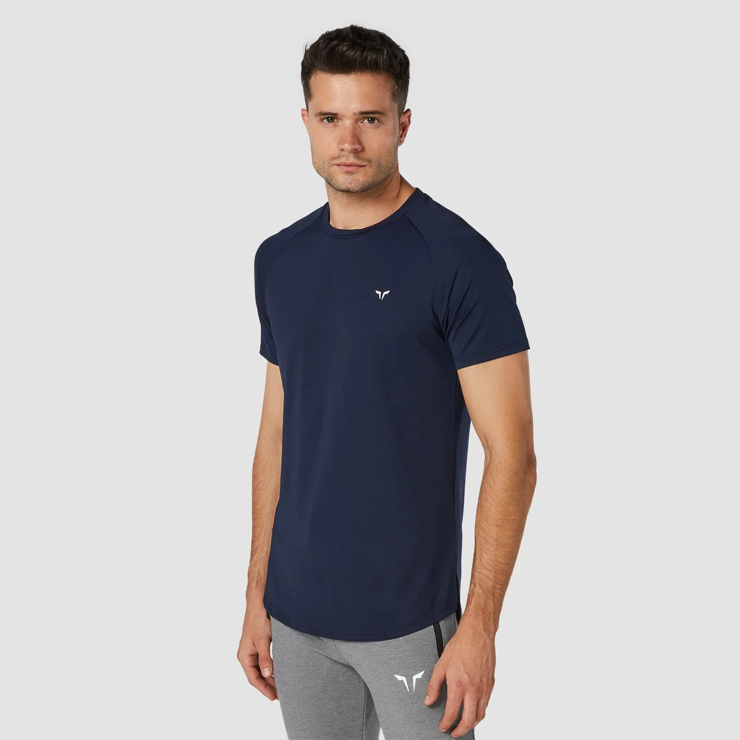 Core Mesh Tee - Navy