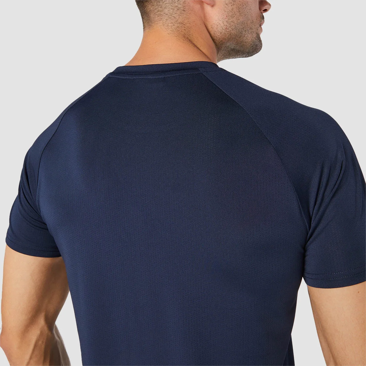 Core Mesh Tee - Navy