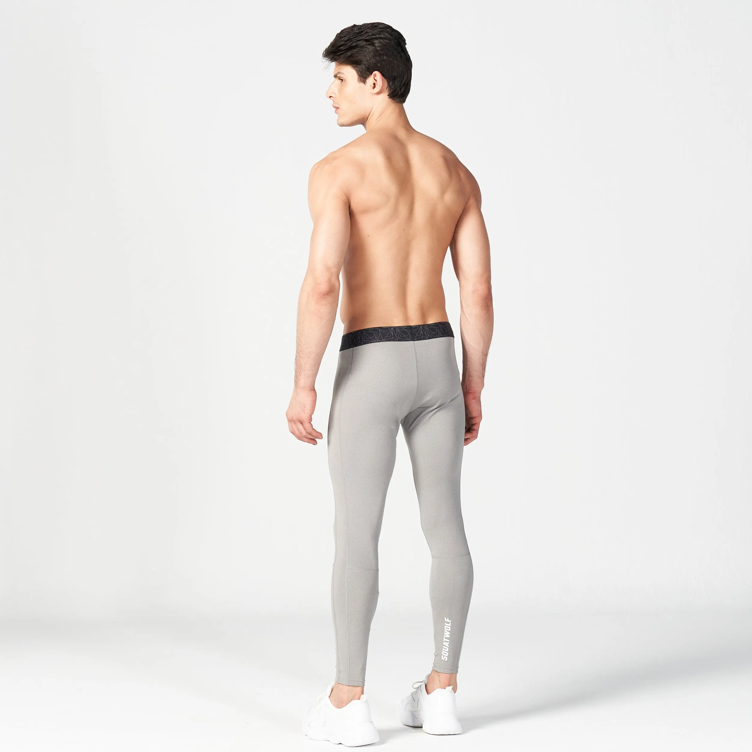 Core ProTech Tights - Grey Marl