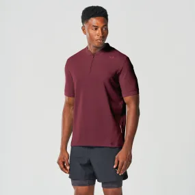 Core Running Tee - Burgundy