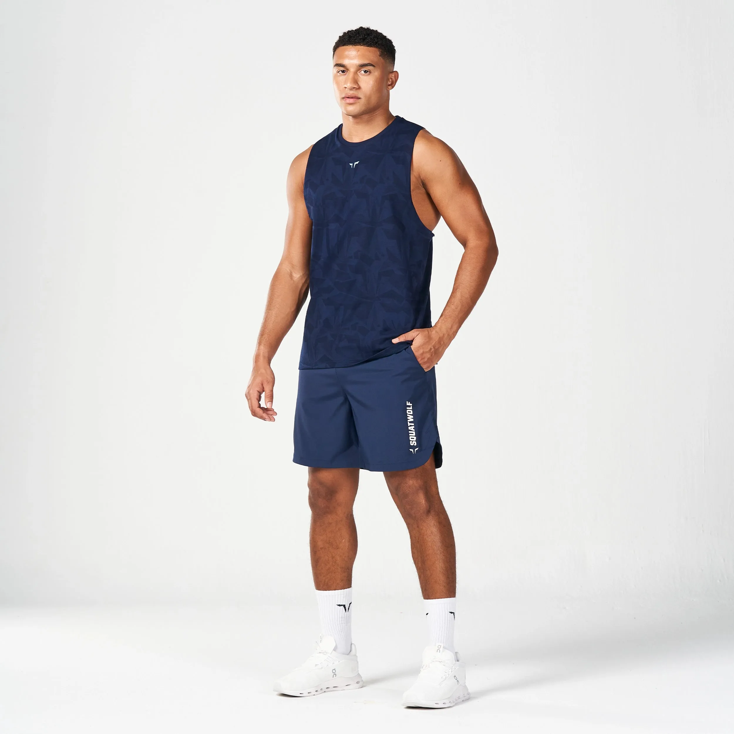 Core Tank 2.0 - Navy Dot Camo