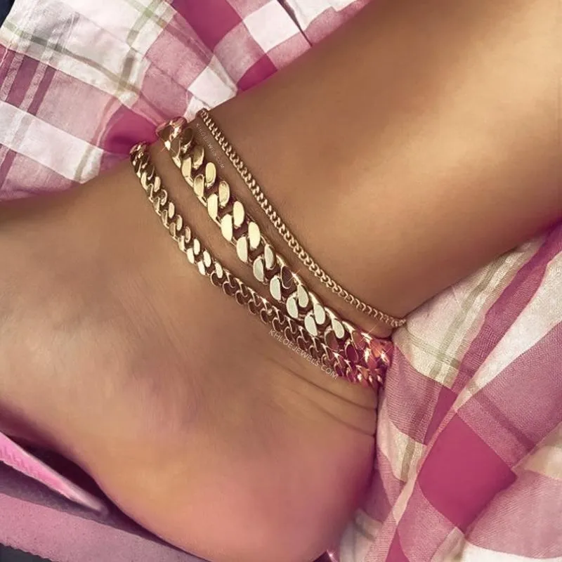 Cuban Chain Bracelet / Anklet 10