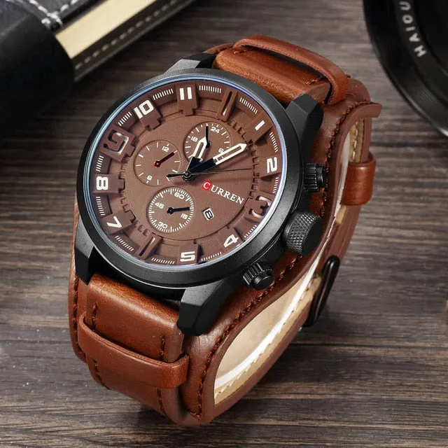 CURREN Top Brand Luxury Businessmen's Watch