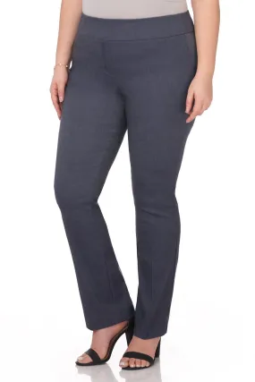 Curvy Tummy Control Straight Leg Pants