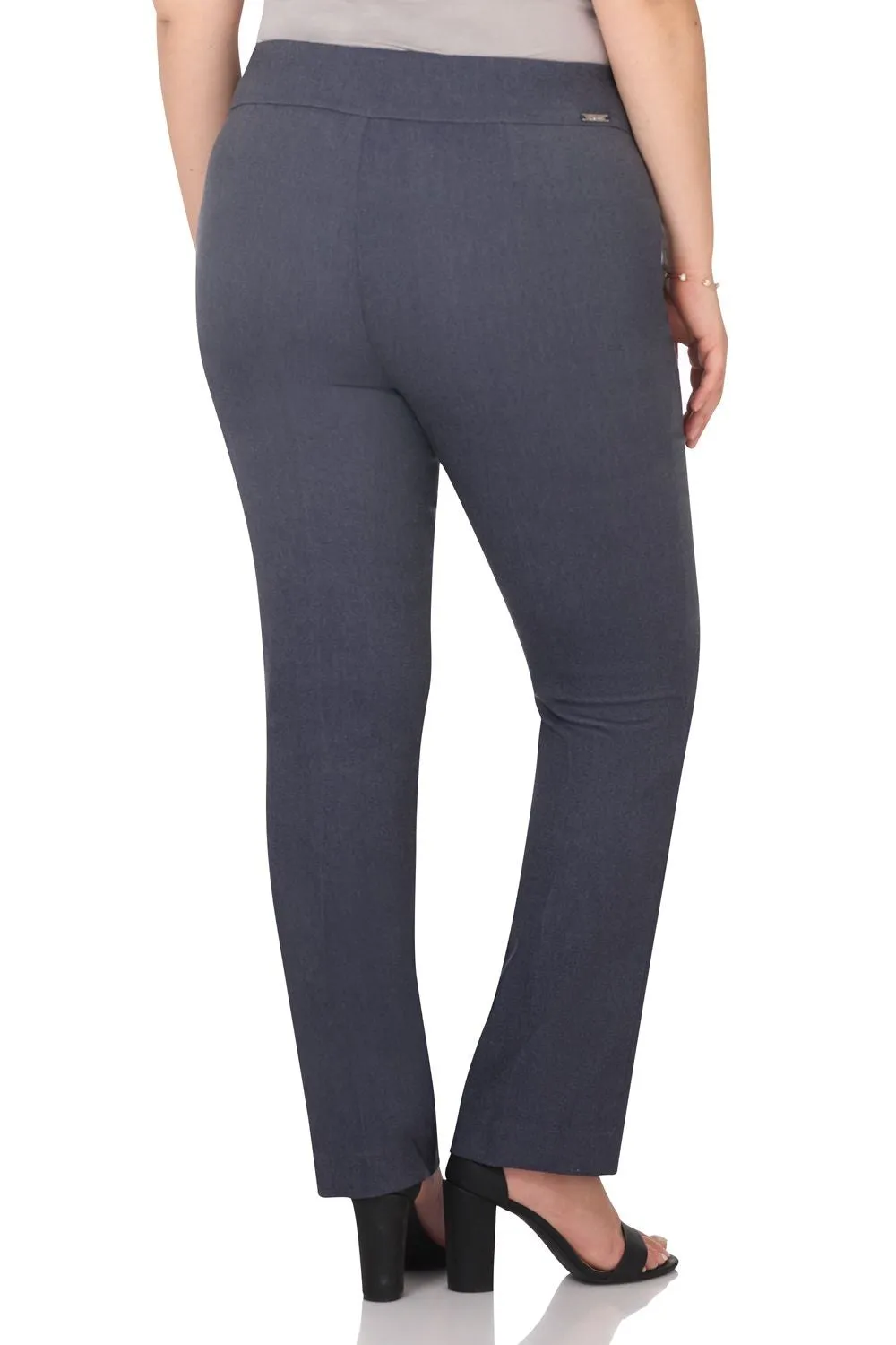 Curvy Tummy Control Straight Leg Pants