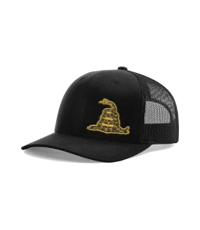 Don't Tread On Me Premium Leather Patch Hat