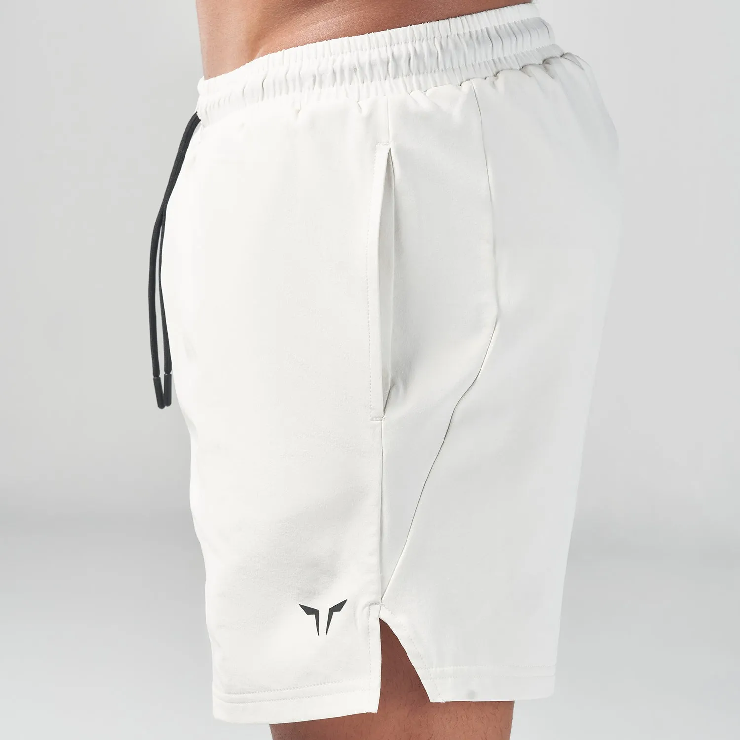 Essential 5 Inch Shorts - Pearl White