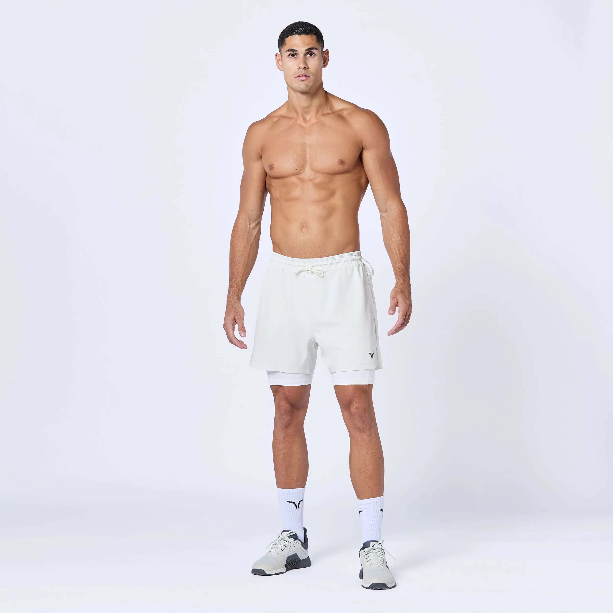 Essential 5" Pro 2-In-1 Shorts - Pearl White