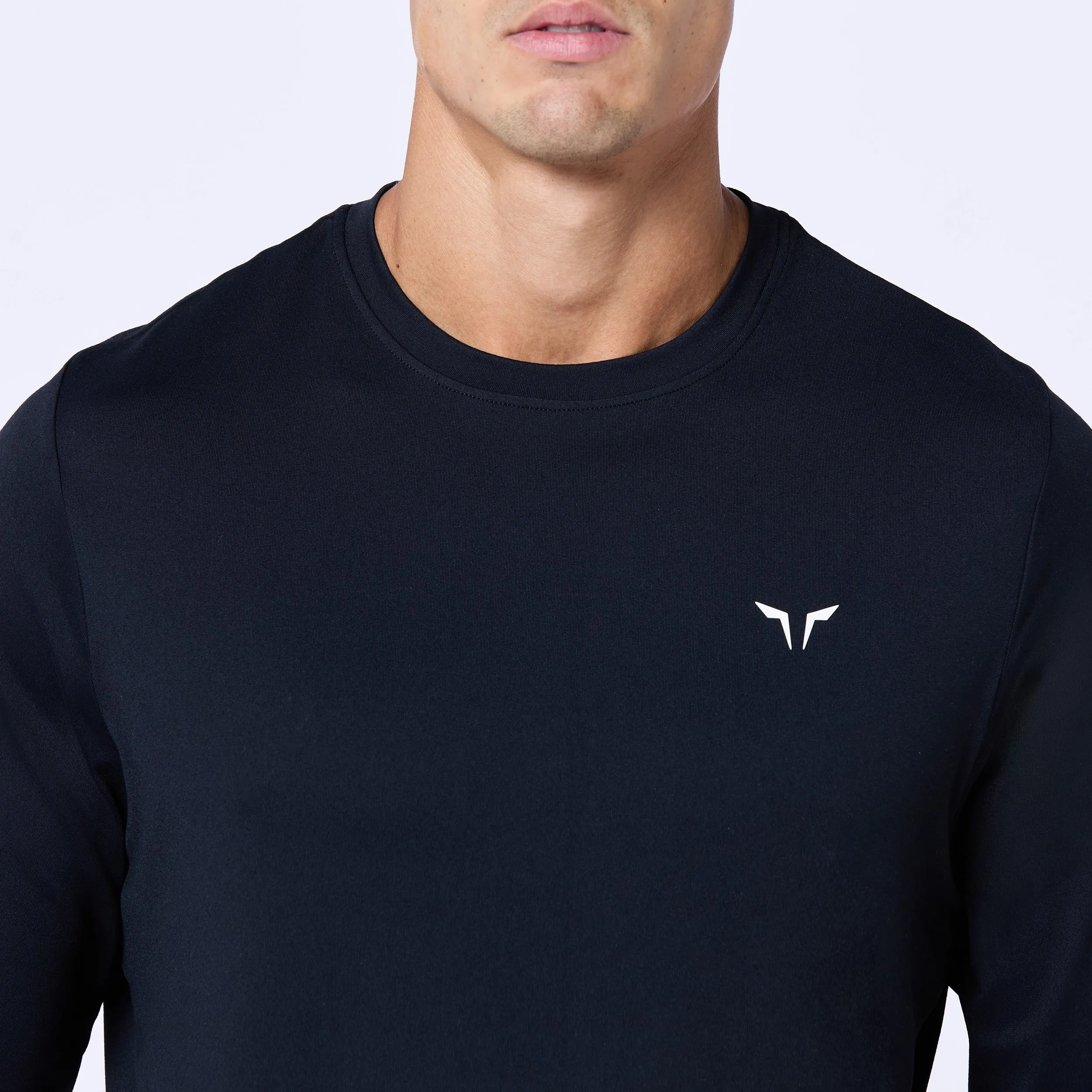 Essential Active Full Sleeves Tee - Black