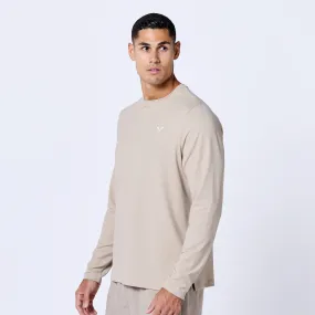 Essential Active Full Sleeves Tee - Cobblestone