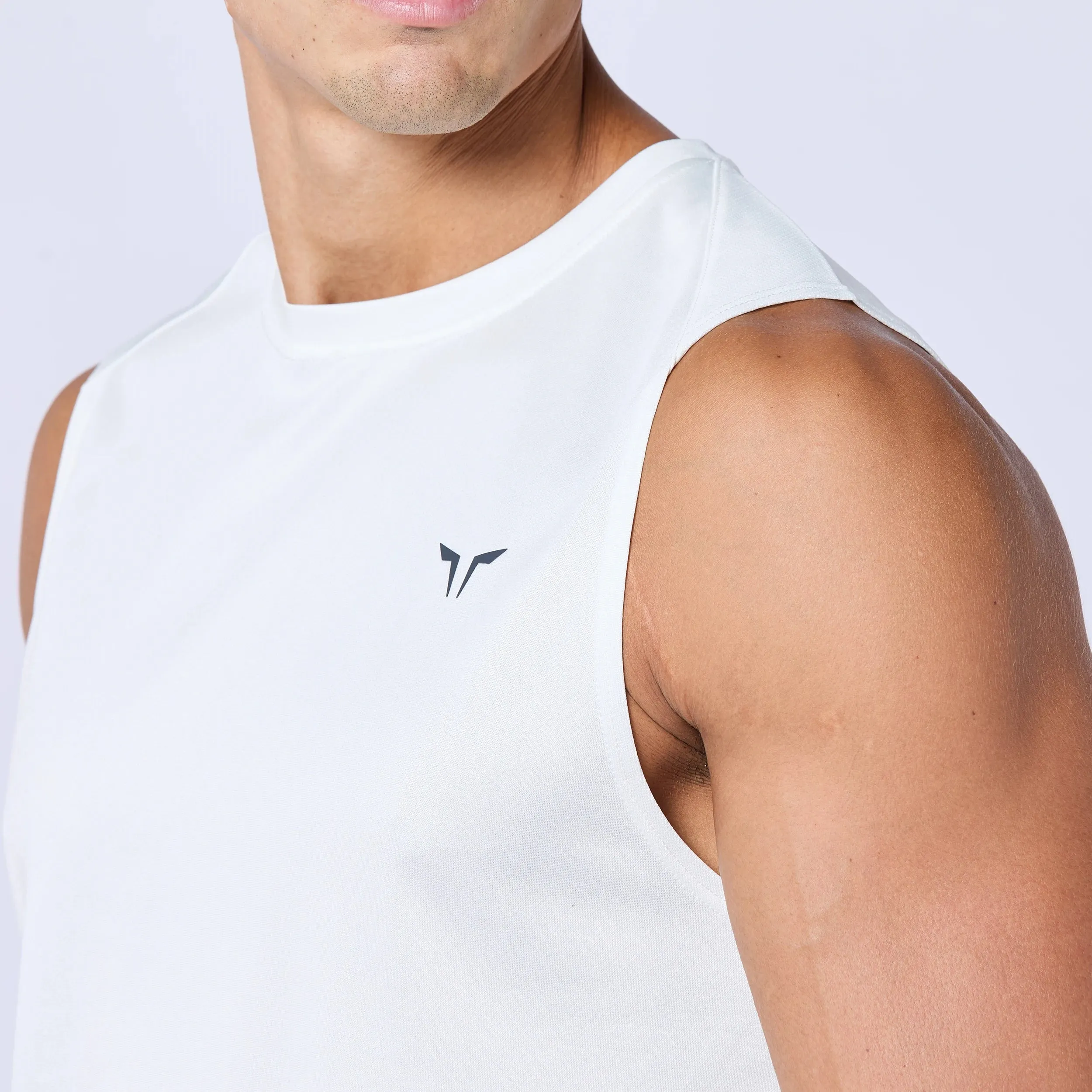 Essential Active Tank - Pearl White