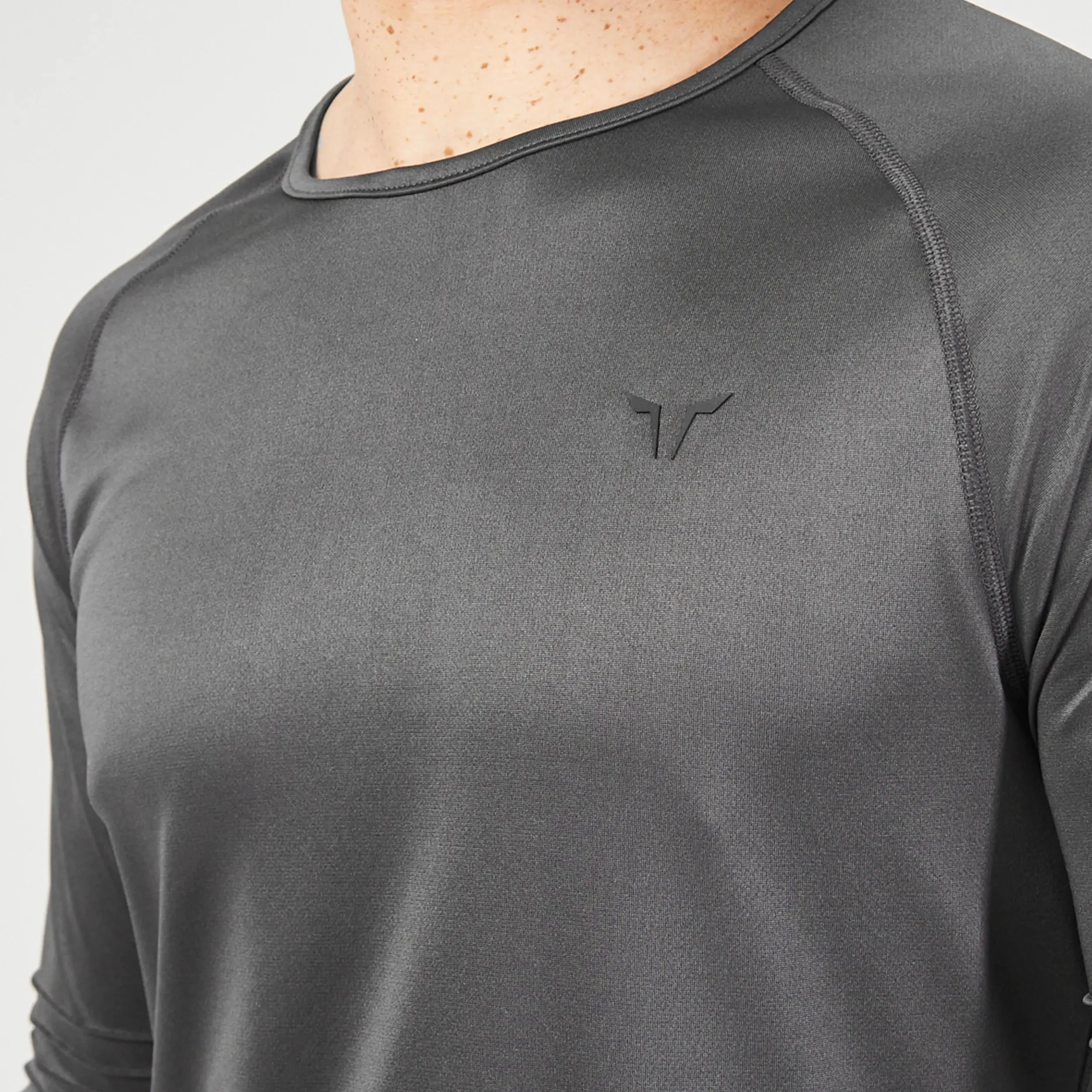 Essential Agility Long Sleeves Tee - Asphalt