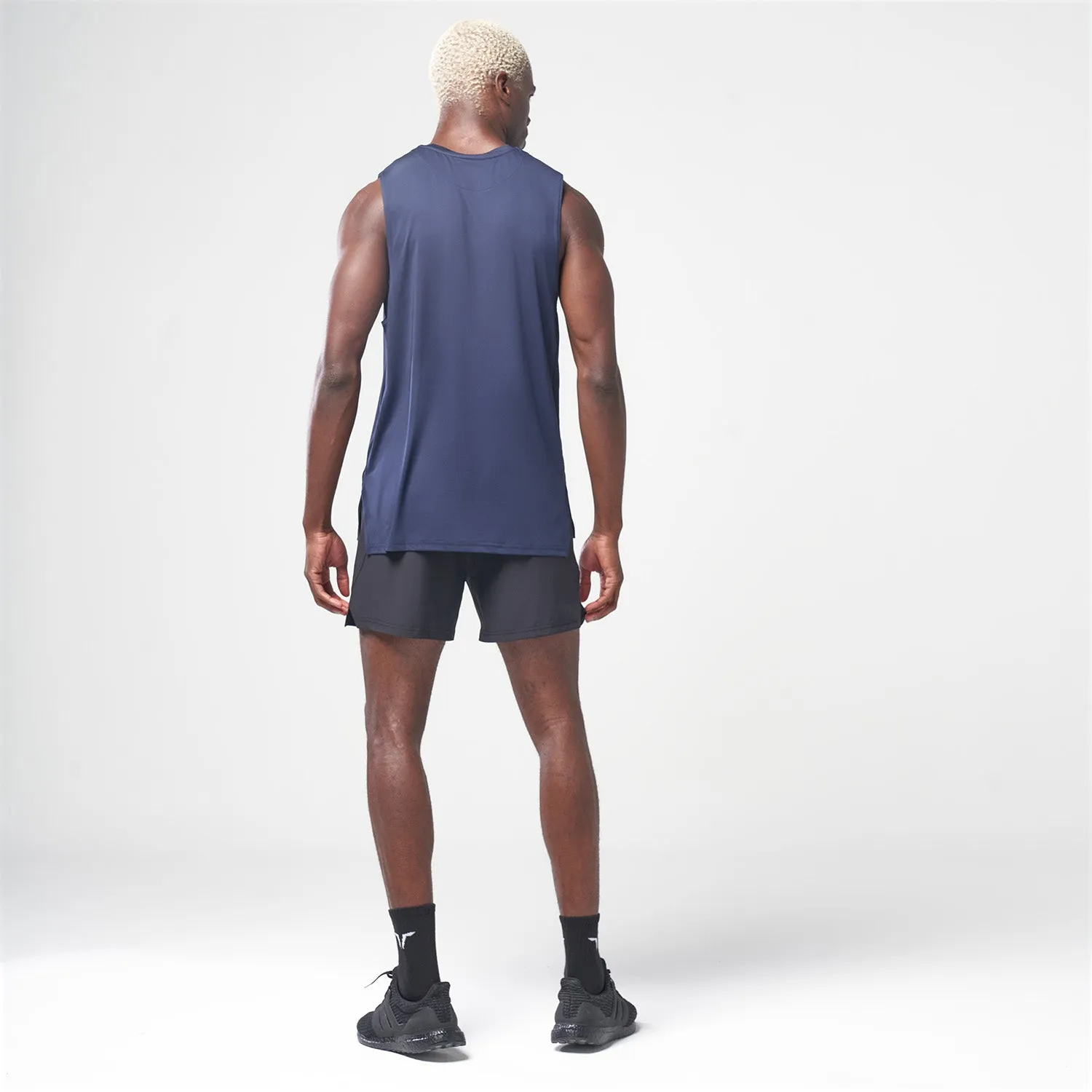 Essential Gym Tank- Navy