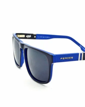 FEROCE® | EYEWEAR  Oculos-De-Sol Polarized  Acetate Sunglasses blue contrast