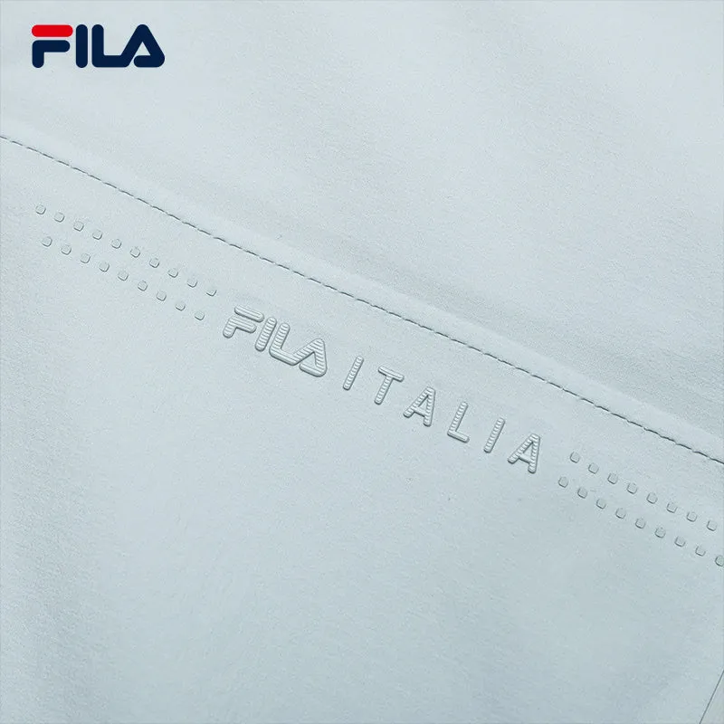 FILA CORE LIFESTYLE BLUE Men Woven Top (Ash)