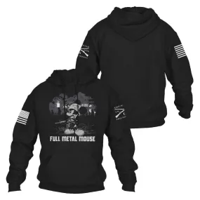 Full Metal Mouse Hoodie - Black