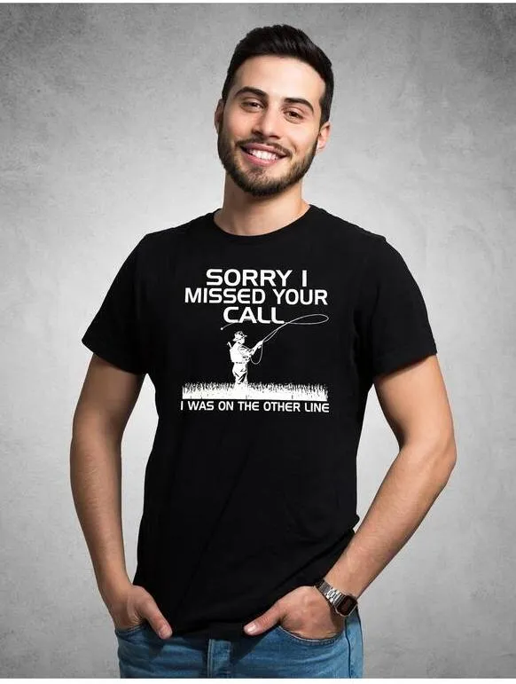 Funny Fishing T-Shirts For Men S-XXXL