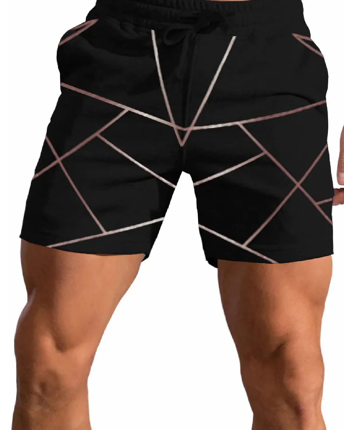 Geometric Print Men Boxer