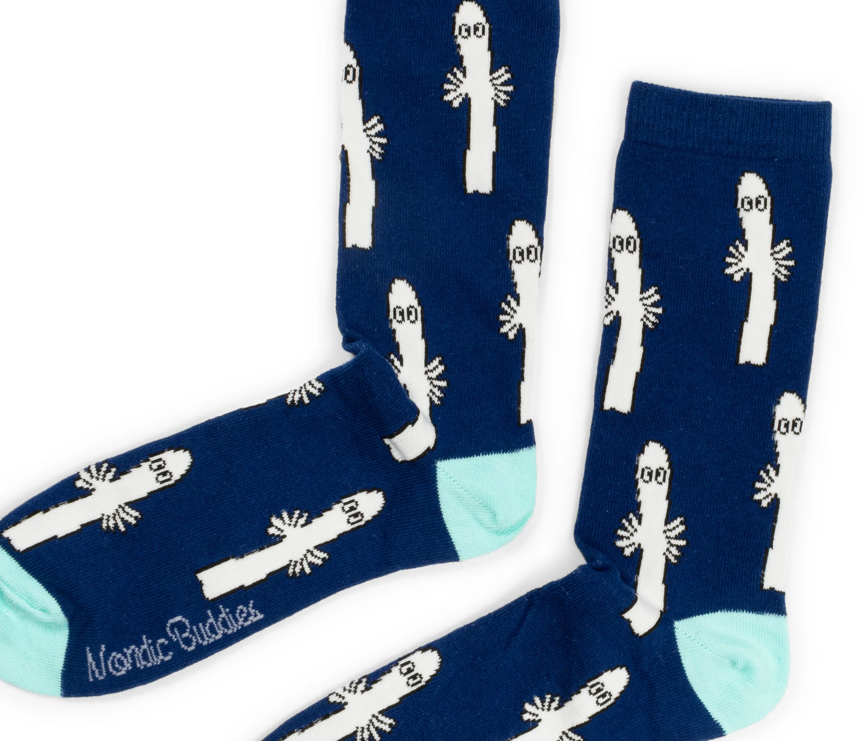 Hattifatteners Men Socks - Blue