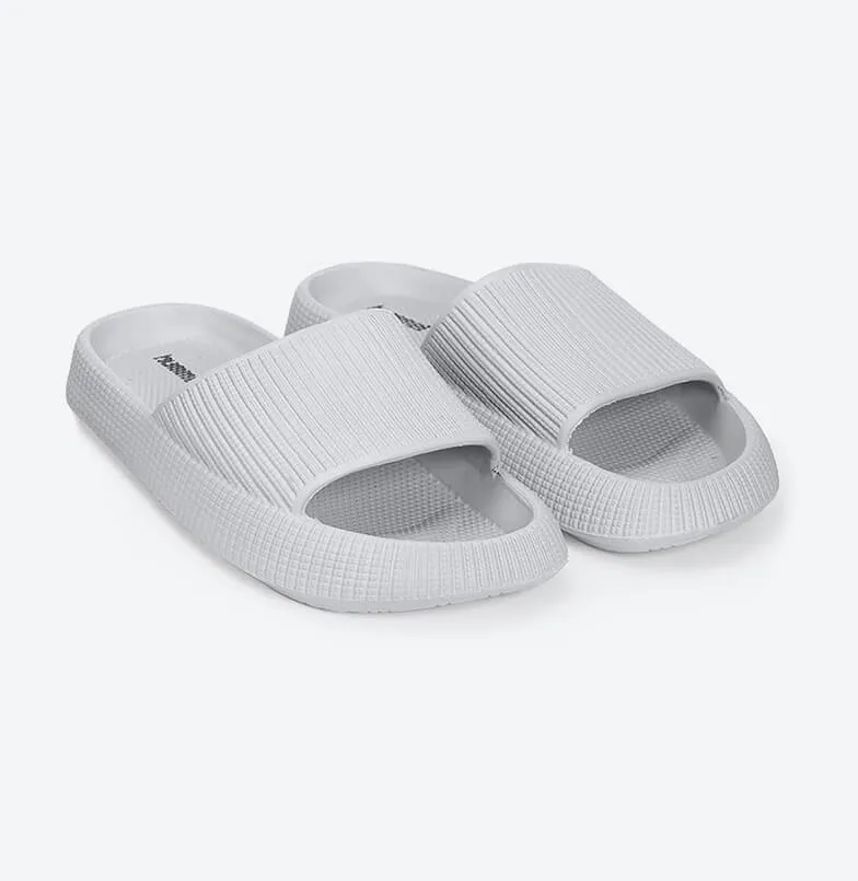 hummel TEXTURE SOFT Men's Classic Ultra Soft Sliders/Slippers with Cushion FootBed for Adult  Comfortable & Light Weight  Stylish & Waterproof & Everyday Flip Flops & Chappals for Gents/Boys