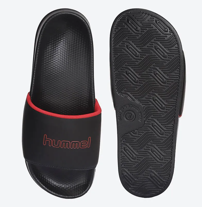 hummel TRINO MEN SLIDERS Comfortable Cushioned Sole Arch Support Durable Lightweight Flexible Trendy Style Flip flops and Slippers Slides for Men Daily use Chappal