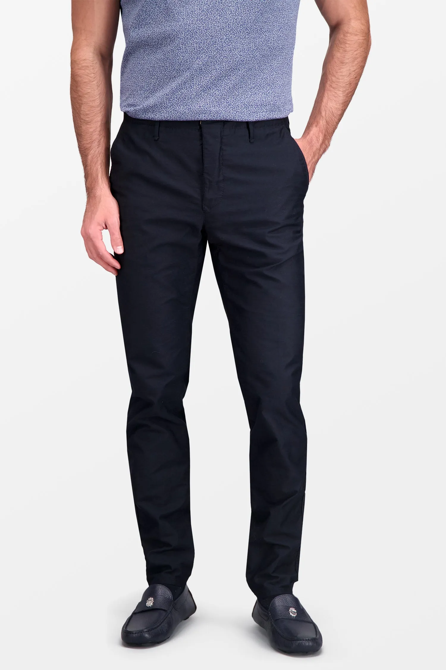 Incotex Dark Blue Trousers