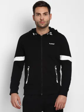 James Men Black Hoodie