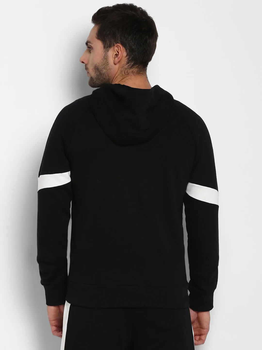 James Men Black Hoodie