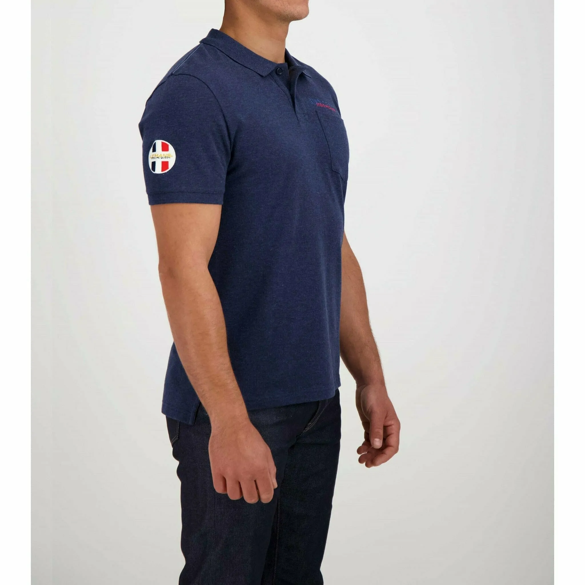 Le Mans 24 Hours Men's Steve McQueen "King of Cool" Polo Shirt