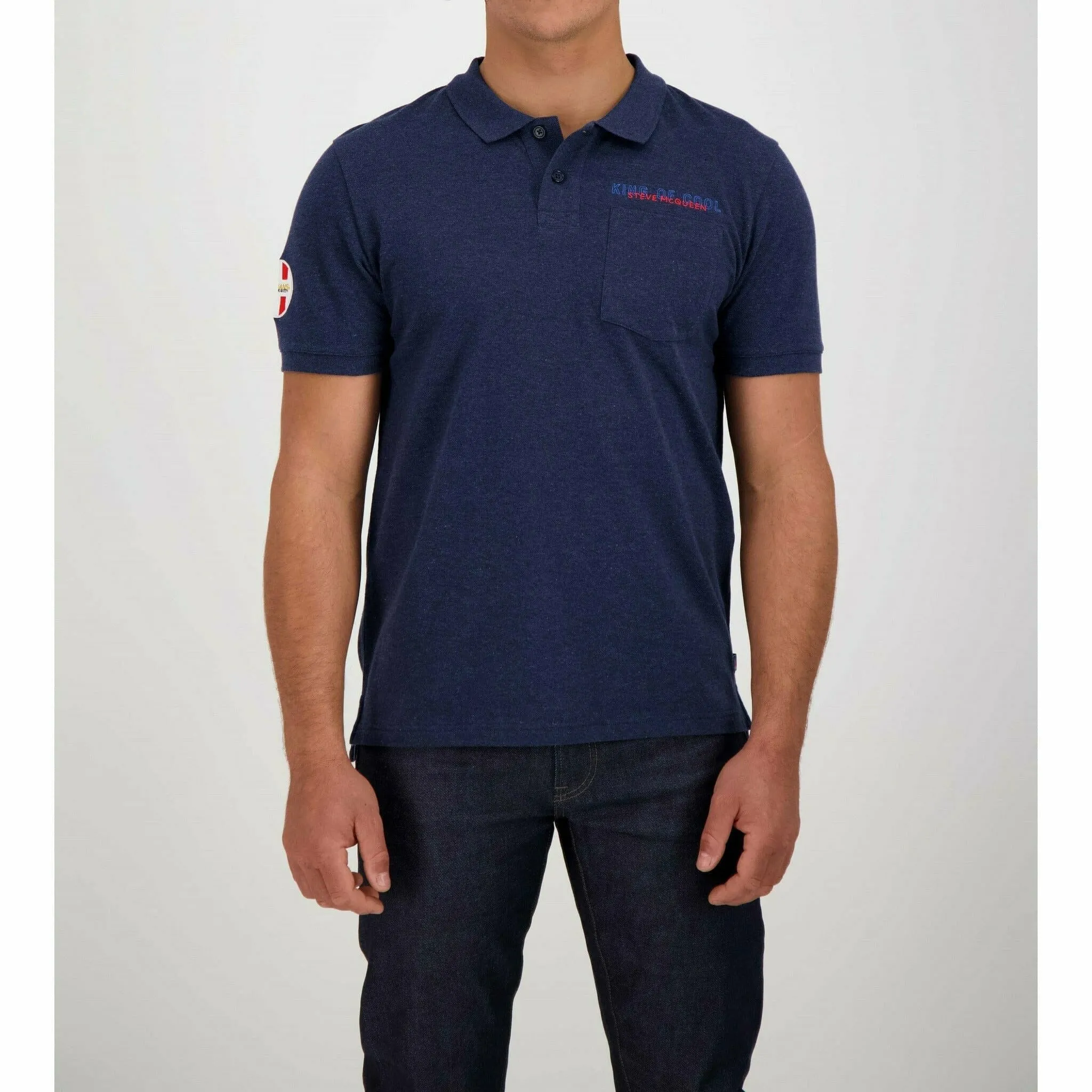 Le Mans 24 Hours Men's Steve McQueen "King of Cool" Polo Shirt