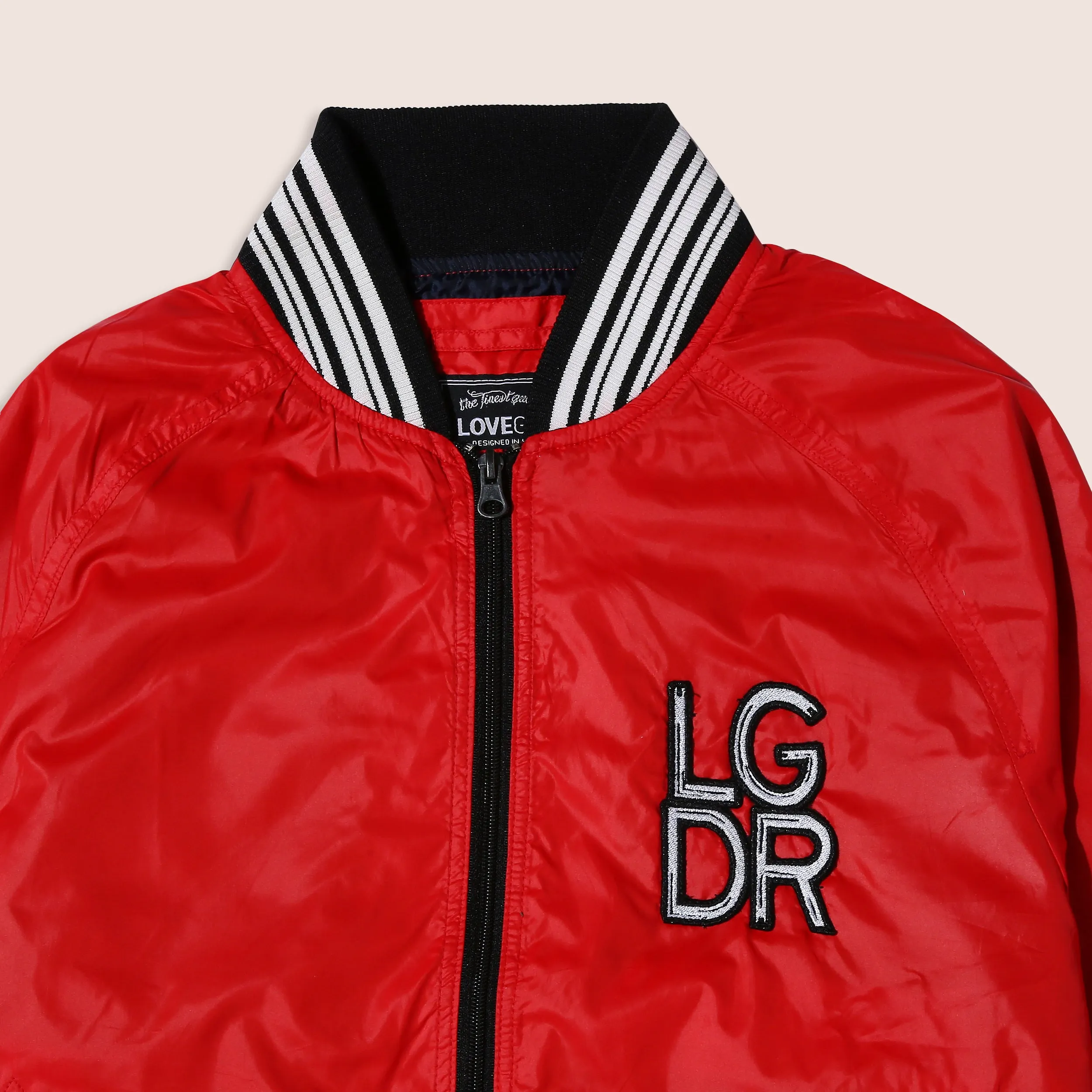 LG Red Bomber Jacket