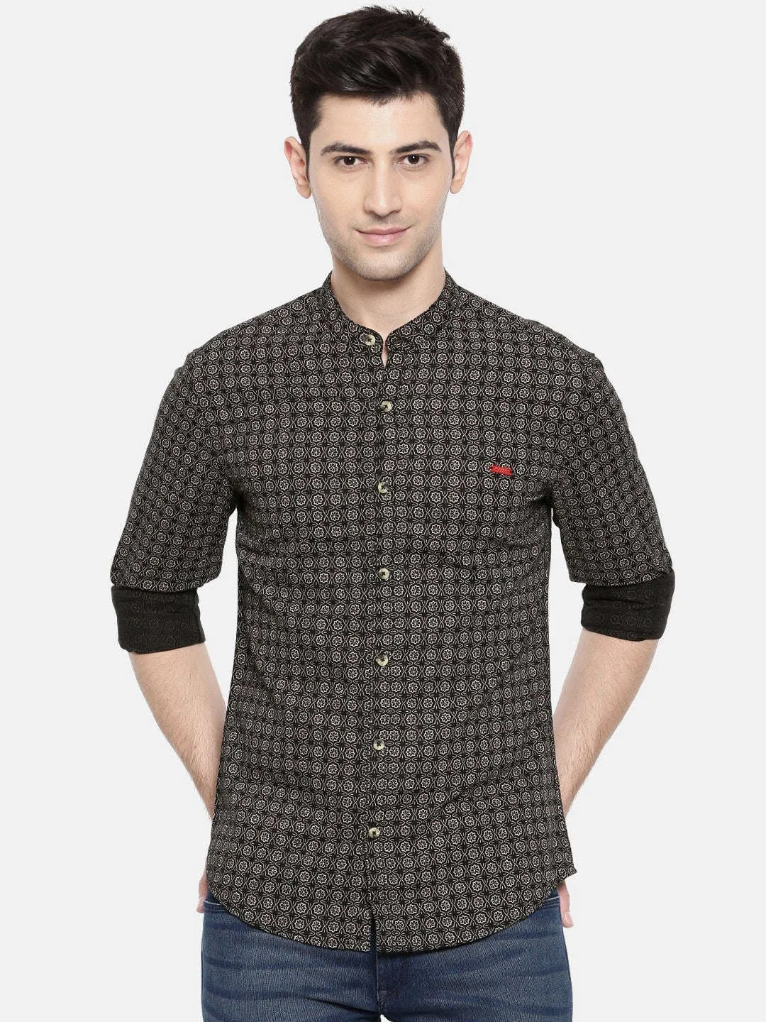 Men Abstract Printed Shirt