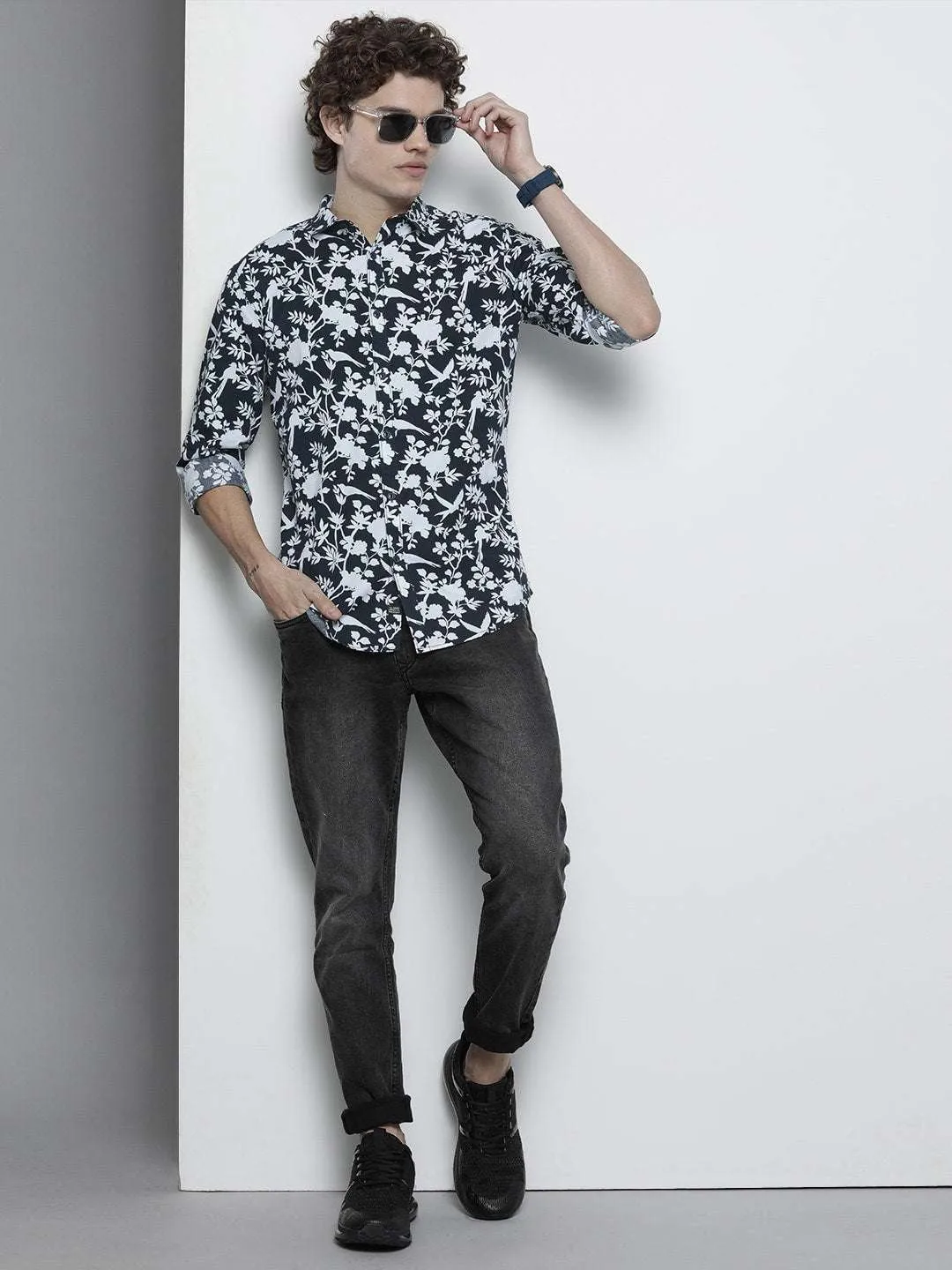 Men Abstract Printed Shirt