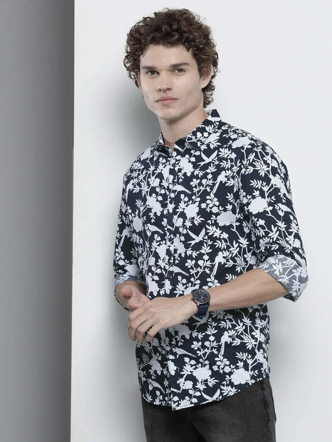 Men Abstract Printed Shirt