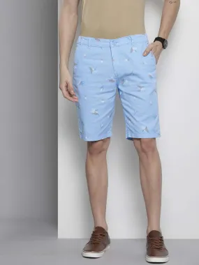 Men Abstract Printed Shorts