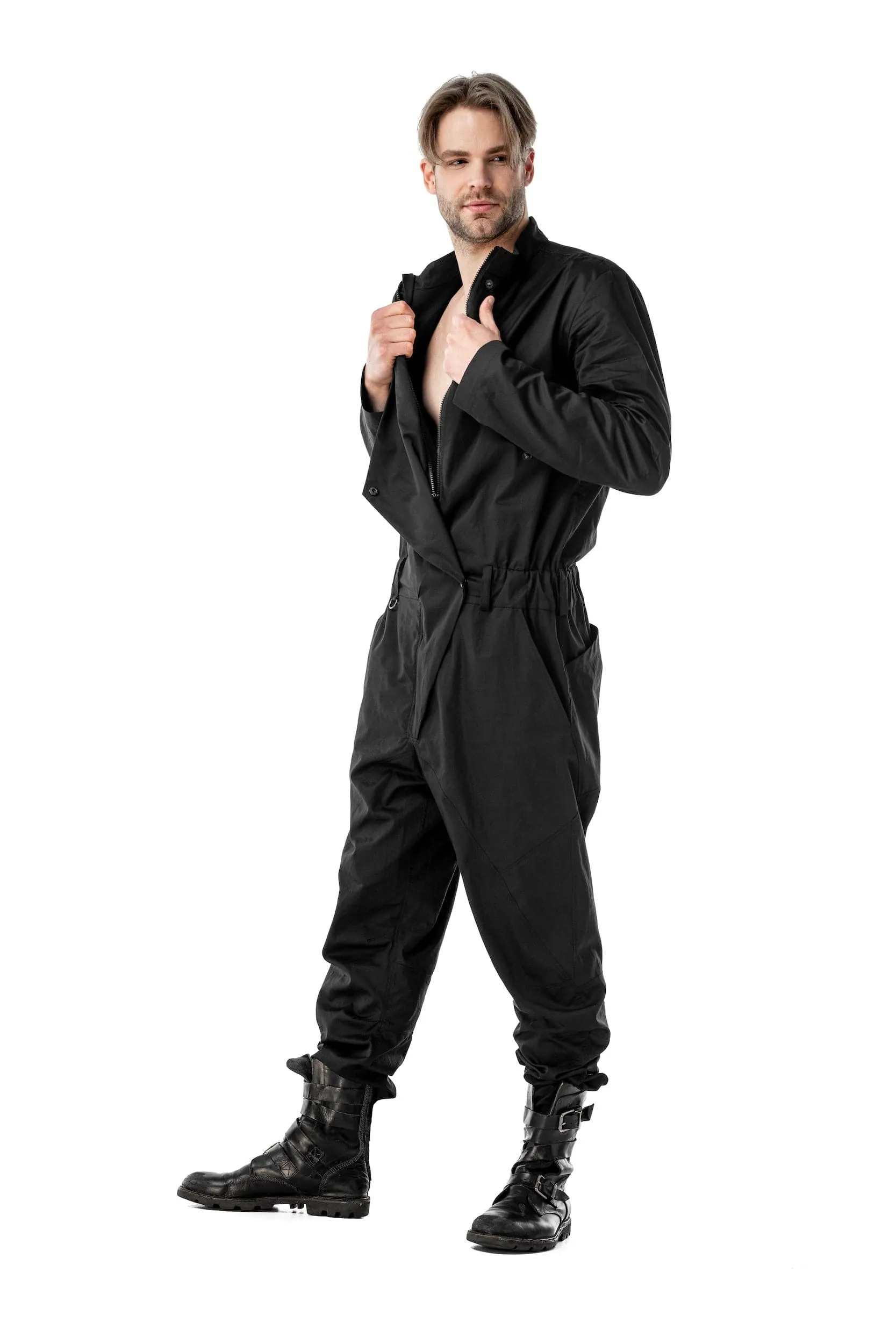 Men jumpsuit Zehat Black