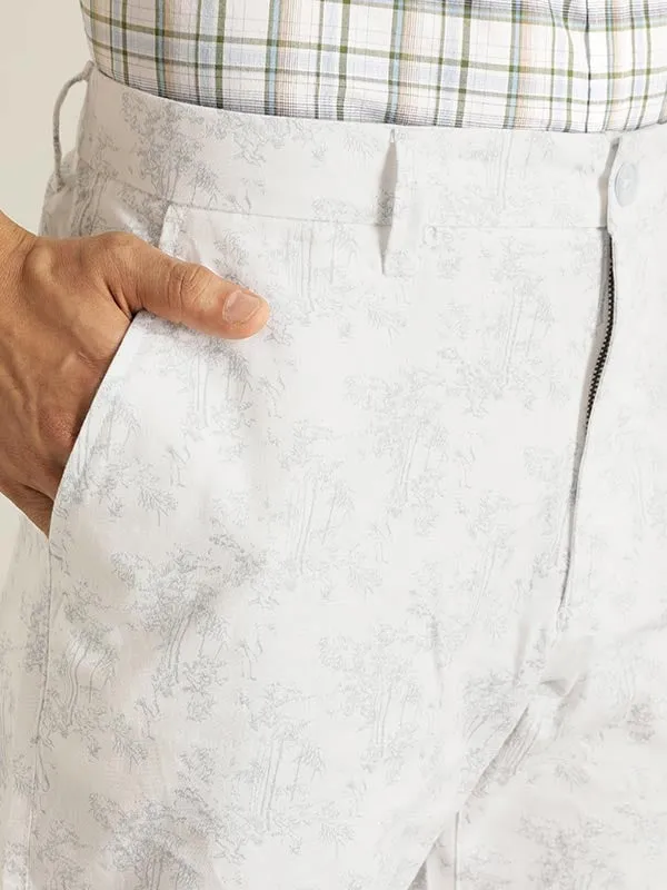 Men Printed Cotton Shorts