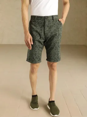 Men Printed Cotton Shorts