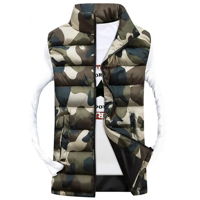 Men's Camouflage Vest