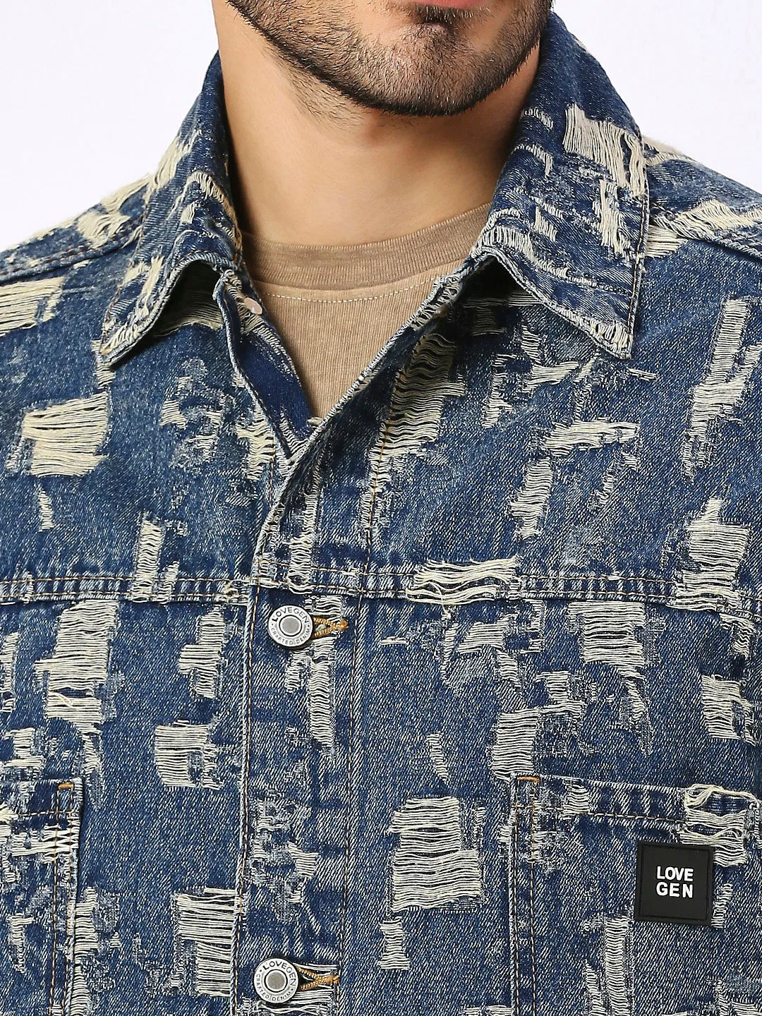 Men’s Epic Laser Denim Jacket