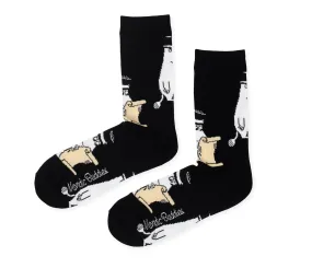 Moominpappa Men Socks - Black