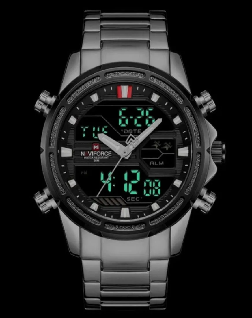 Naviforce Men Watch - Silver