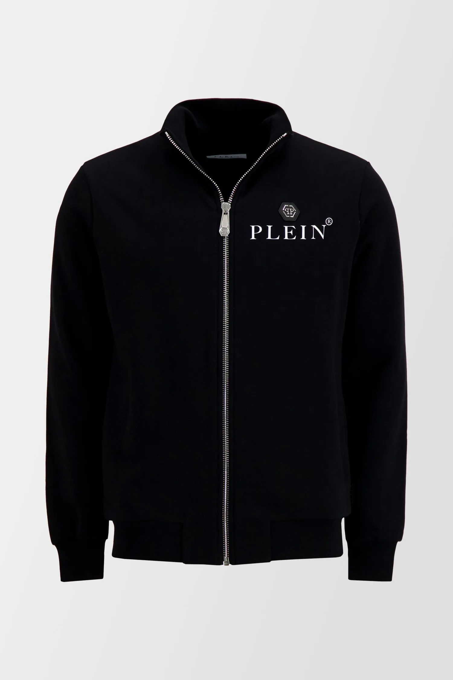 Philipp Plein Black Hexagon Mens Designer Jogging Tracksuit