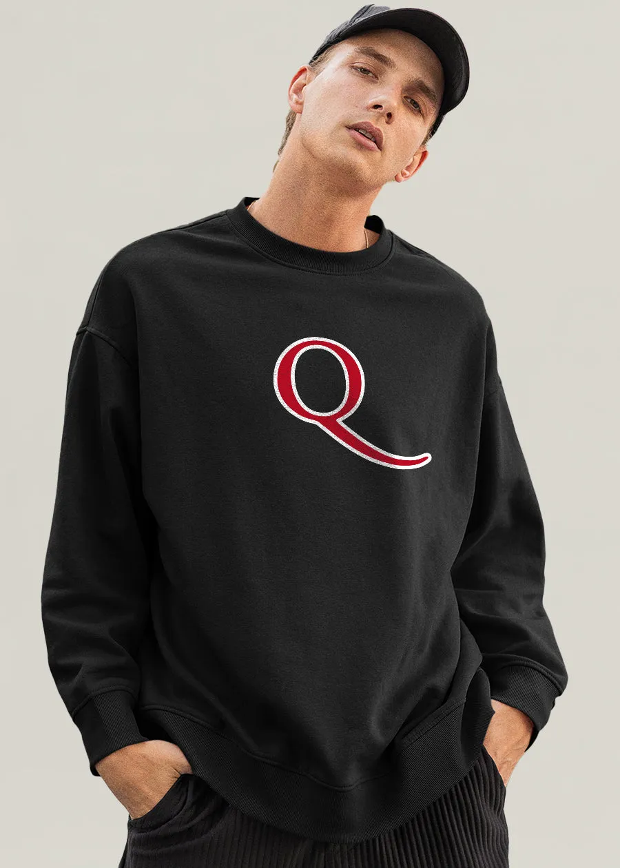 Queen Band Men Drop Shoulder Premium Terry Sweatshirt