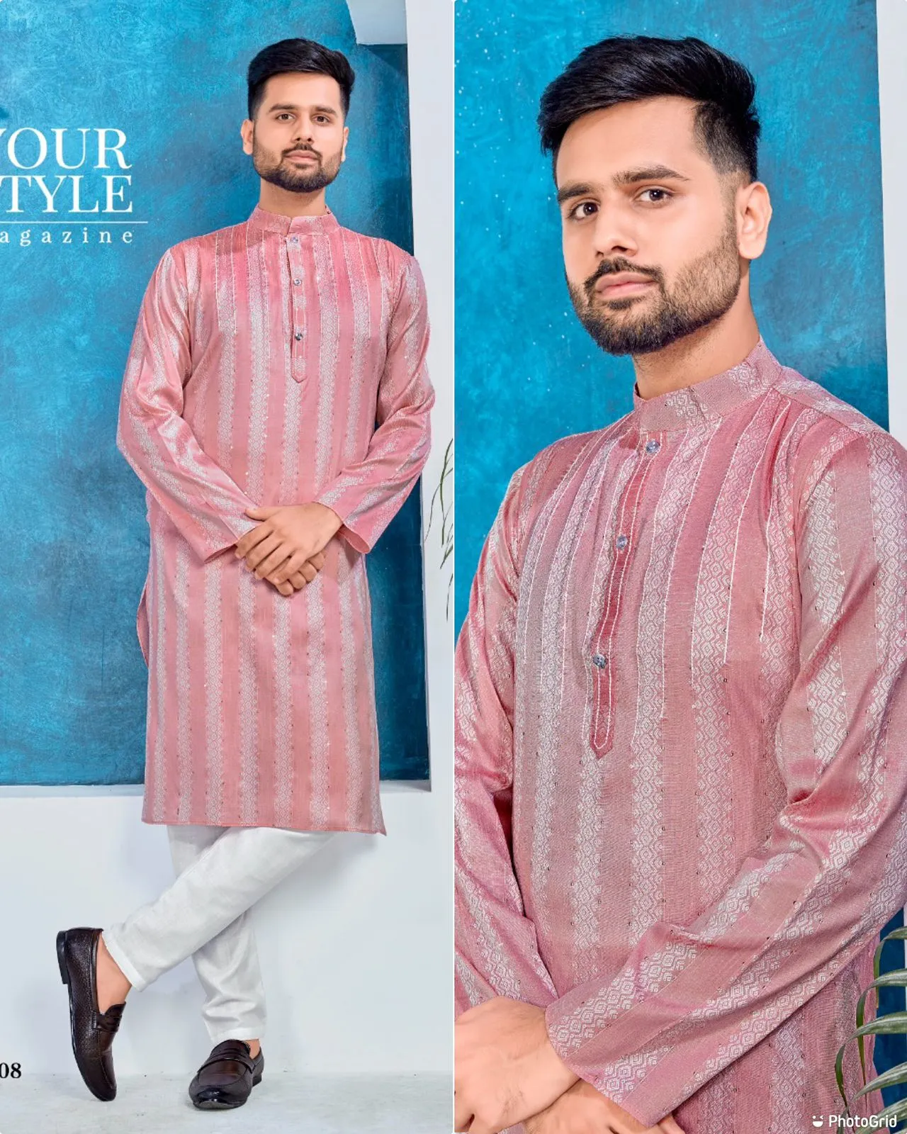 Stylish Traditional Men's Kurta Pajama set