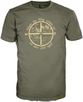 T-Shirt 14Ender®Compass earthgreen